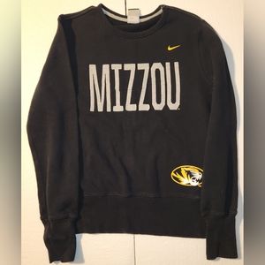 Women's Large MU Mizzou University of Missouri Nike sweater
